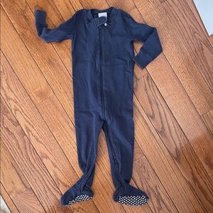 Hanna Andersson Navy Blue Kids One Piece pajama